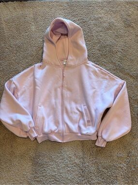 Light Pink Blogilates for Target Marshmallow Hoodie